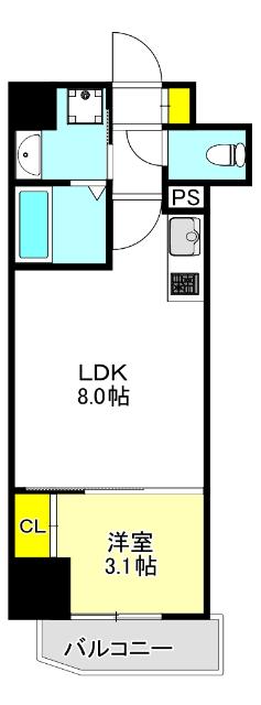 リヴェント森ノ宮 間取り図画像
