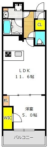 アーバネックス梅田中崎町（603） 間取り図画像