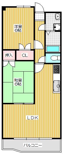 梅田プレミアムコート（201） 間取り図画像