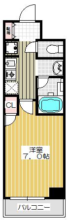 ラナップスクエア東梅田（1106） 間取り図画像