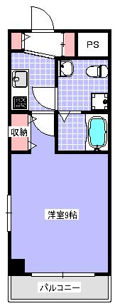 プラディオ天満セレニテ（505） 間取り図画像