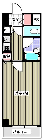 フェスタ天神（402） 間取り図画像