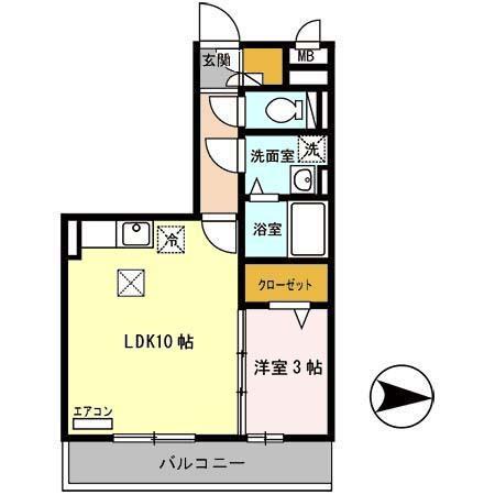 オーシャンコートＴ（112） 間取り図画像