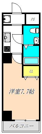 ルミエール清水谷 間取り図画像