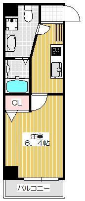 レクシア天神橋（901） 間取り図画像