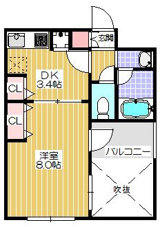 SK扇町公園 間取り図画像