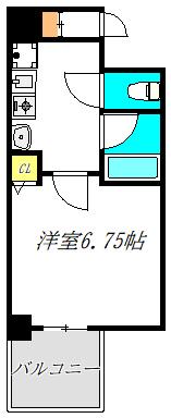 ラナップスクエア東天満（201） 間取り図画像