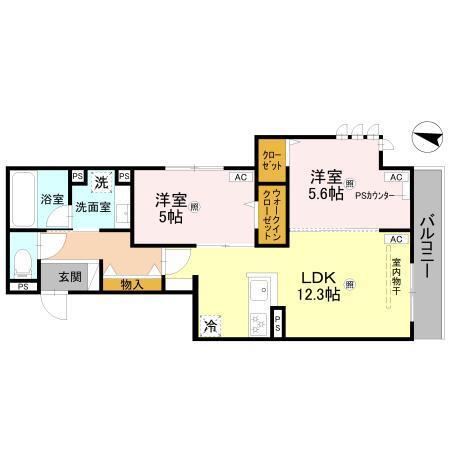 D-residence東淀川（302） 間取り図画像