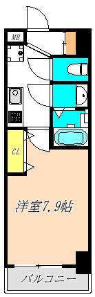 大阪市東成区中本マンション 間取り図画像