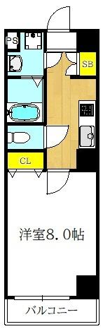 トゥールロワイエ北梅田（200） 間取り図画像