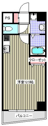 エスタブレ南森町（702） 間取り図画像