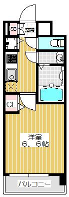 プレサンス天神橋スカイル 間取り図画像