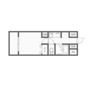 サウスガーデン南森町（603） 間取り図画像