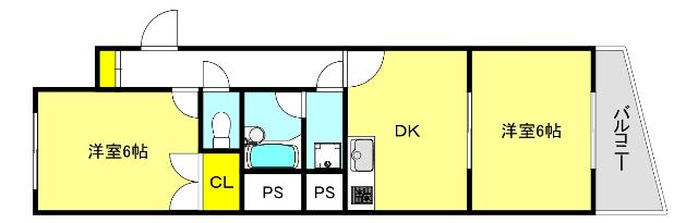 クリスタルアーク 間取り図画像
