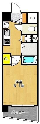 プレサンス天満ステーションフロント 間取り図画像