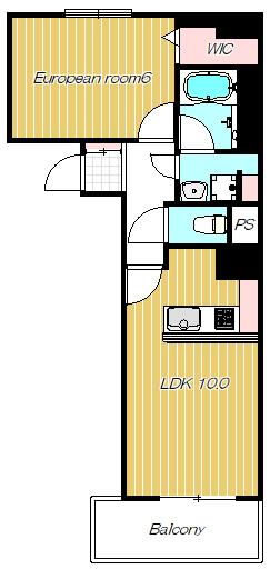クルーヴェルチュ扇町公園（602） 間取り図画像