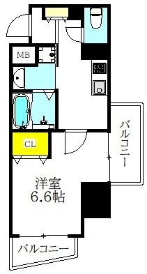 THE　GEMS（504） 間取り図画像