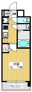 プレサンス南森町駅前（903） 間取り図画像