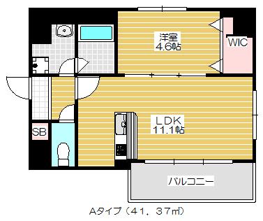 サン・マルベリー扇町（305） 間取り図画像