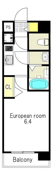プレサンス森ノ宮THEゲート（1004） 間取り図画像