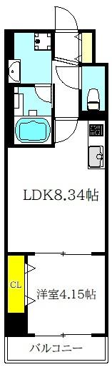 ACT DOORS 天六 間取り図画像