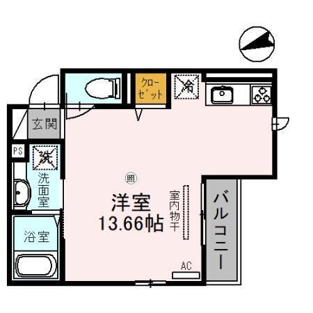 イルリッシュ上本町（302） 間取り図画像