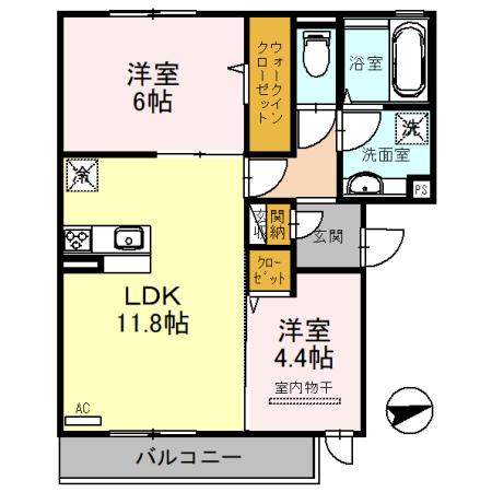 コウ　ラニカイ　エヴァ（105） 間取り図画像