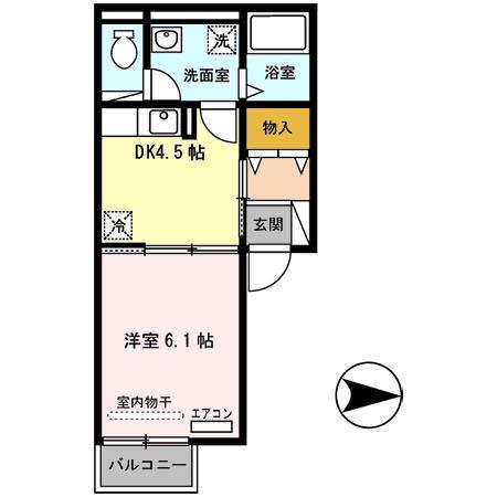 アーク（201） 間取り図画像
