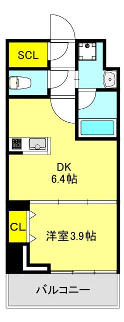 ヴィーナス今里 間取り図画像