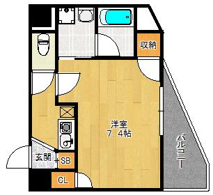 ウィンベル同心一丁目（502） 間取り図画像