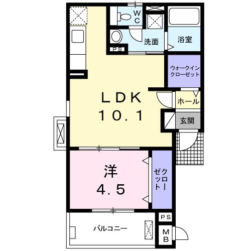 グラン・カーズ（301） 間取り図画像