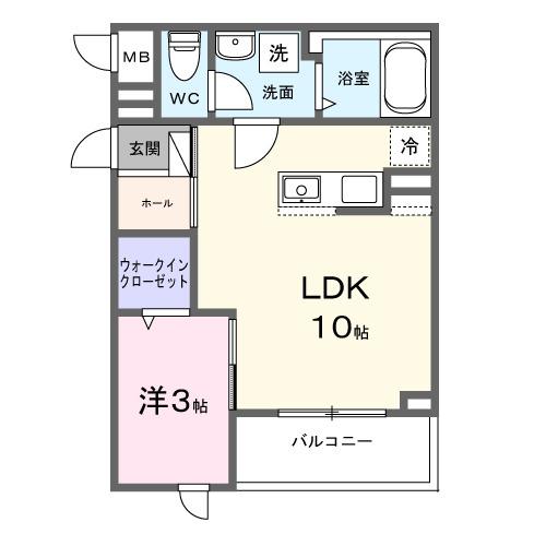 メモワール庭窪（305） 間取り図画像