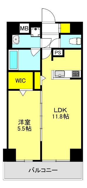 カーサヴェルデ東小橋（602） 間取り図画像