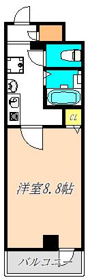 サンコート緑橋（303） 間取り図画像