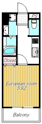 ローゼオ天神橋筋六丁目（301） 間取り図画像