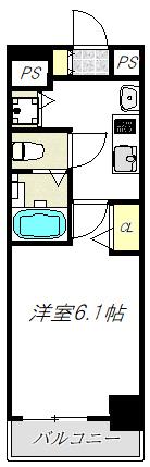 プレサンス大阪城公園パークプレイス（202） 間取り図画像