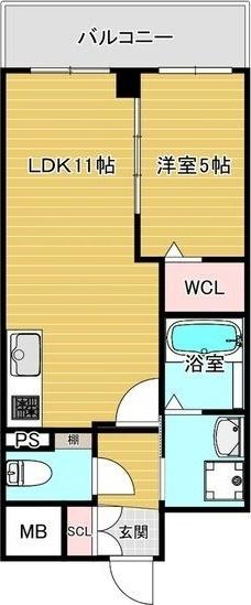 VITA荒本 間取り図画像