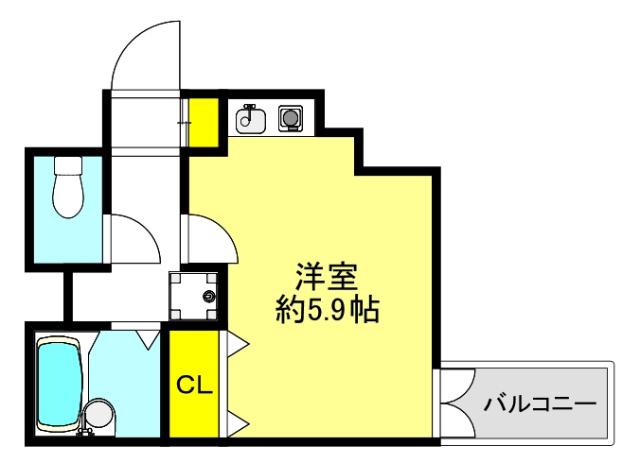 SENSE COURT森ノ宮 間取り図画像
