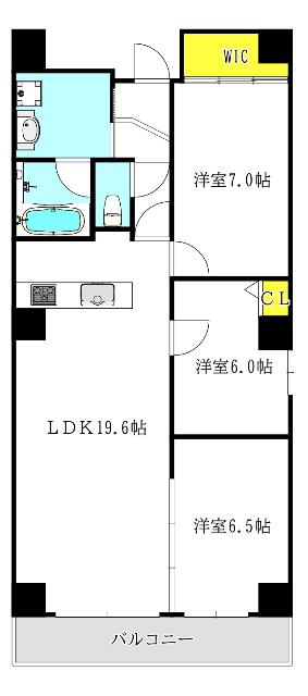 オブリオポルタ上町台（902） 間取り図画像