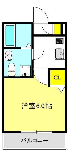 ソフィア森ノ宮（303） 間取り図画像
