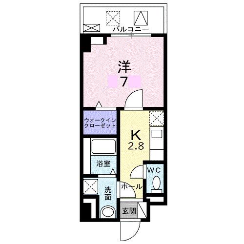 ヘスティア（403） 間取り図画像