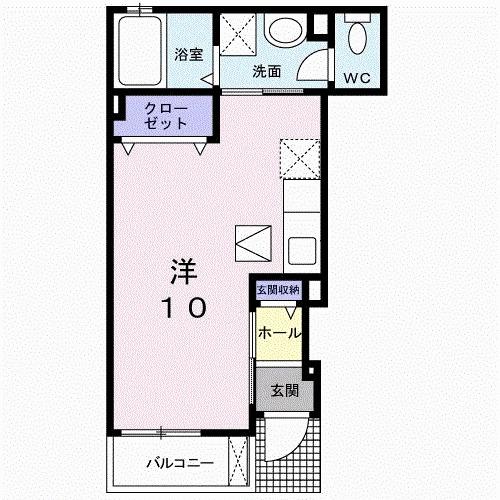 プレーゴ参道（103） 間取り図画像