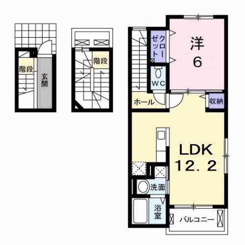 グランツ　旭（301） 間取り図画像
