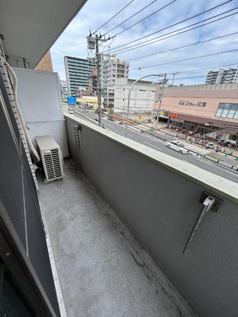 大阪市東成区中本マンション バルコニー