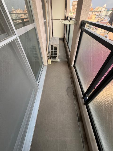 大阪市城東区中浜マンション バルコニー