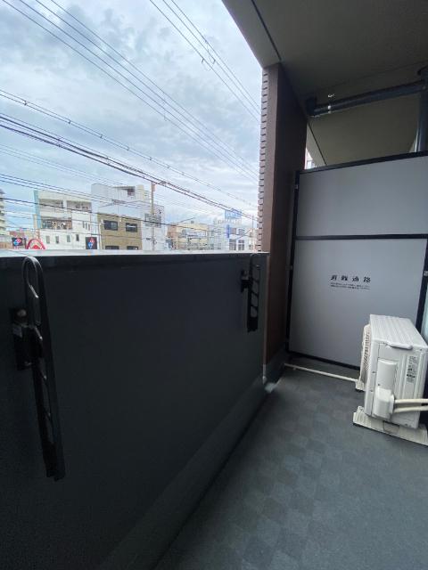 セオリー大阪パーチェ バルコニー