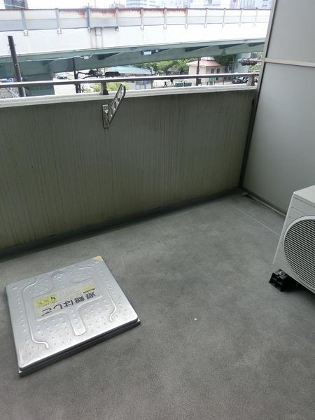 クレストフォルム大阪天満橋 バルコニー