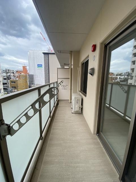 大阪市天王寺区上本町マンション バルコニー
