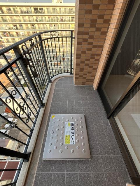 大阪市東成区中本マンション バルコニー