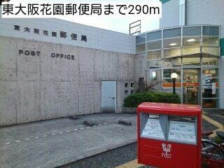 東大阪花園郵便局：290m